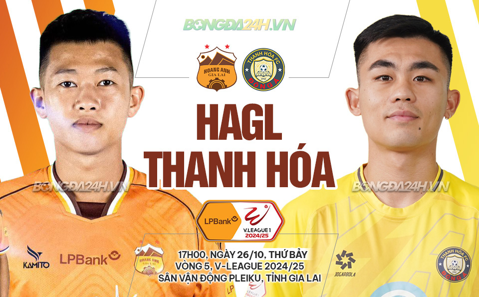 HAGL và Thanh Hóa tranh ngôi đầu trong trận so tài đỉnh cao 1 HAGL và Thanh Hóa tranh ngôi đầu trong trận so tài đỉnh cao